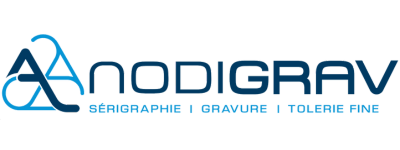 Logo Nodigrav avec les initiales bleues stylisées